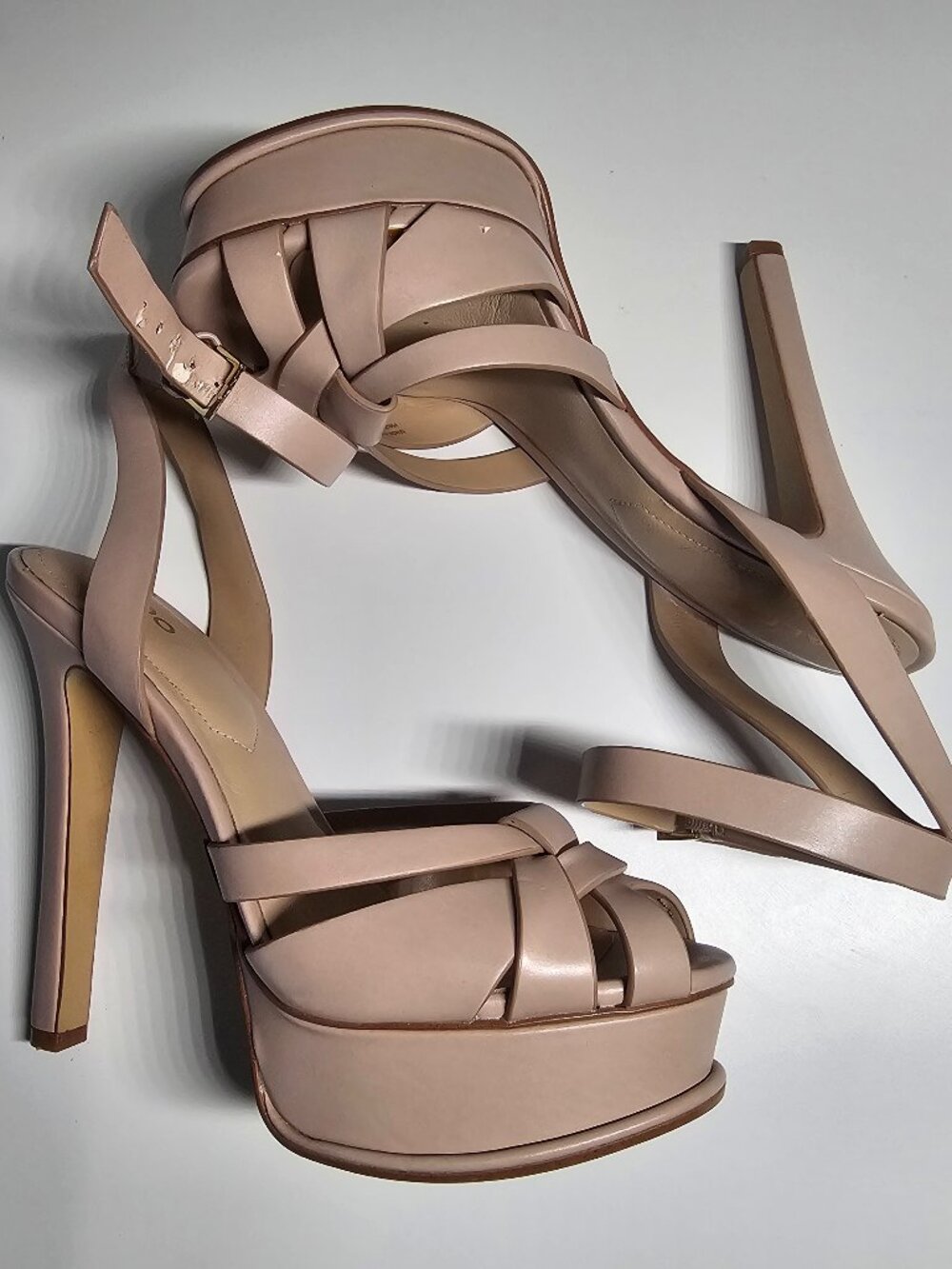 ALDO Nude platform heels sz 7.5